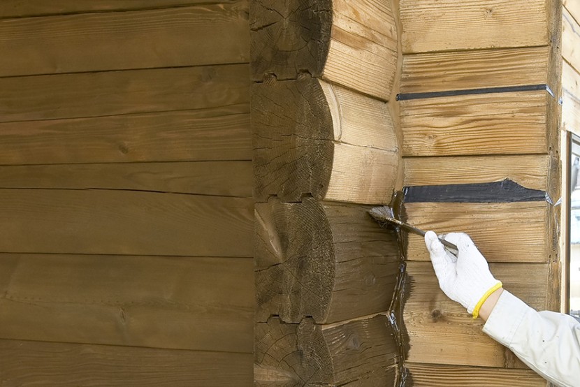 【予約は1年待ち】ログハウス・メンテナンス専門業者ならではの秘密はコレ!【漂白&再塗装】①